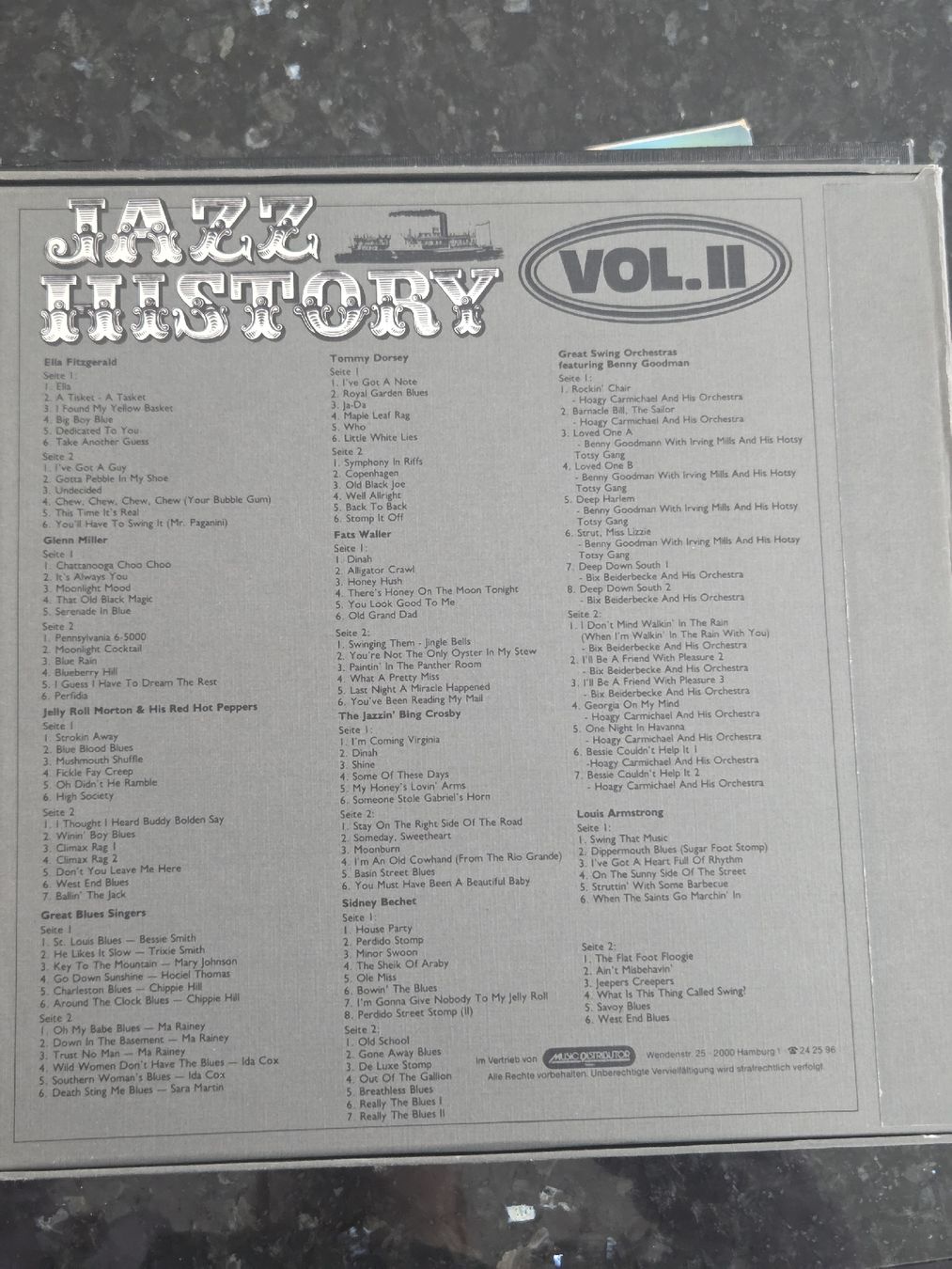 Dischi in vinile: Jazz History vol. 2 – Usato da Müntschemier venduto da Fee_00 1