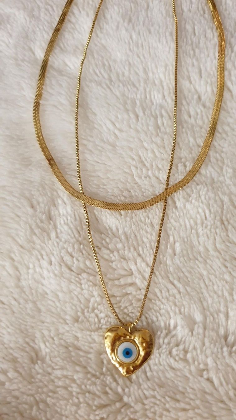 Catenine: Schlangenkette + Kette + Anhänger – Nuovo e nell'imballaggio originale da Würenlos venduto da Abracadabra26
