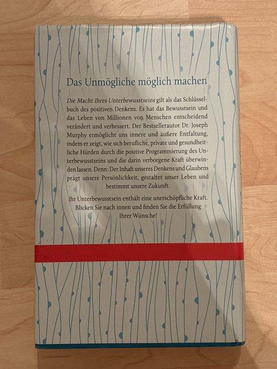Dr. Joseph Murphy Die Macht Ihres Unterbewusstseins Kaufen auf Ricardo