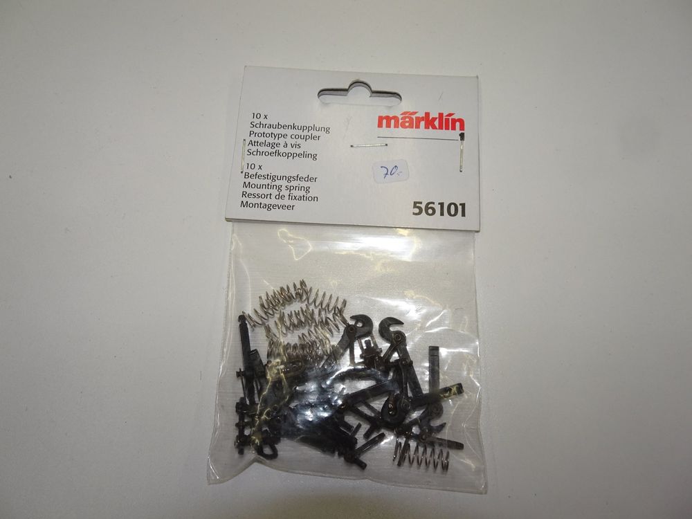 10 Märklin Schraubenkupplungen Spur 1 Art. 56101 (Neu und ...