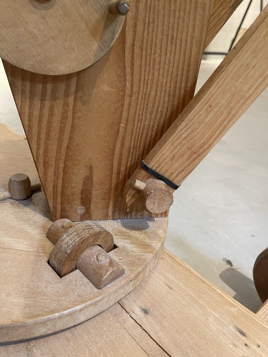 Giocattoli: Grosser Holz Kran, Spielzeug – Usato da St. Gallen venduto da fundstaette 3