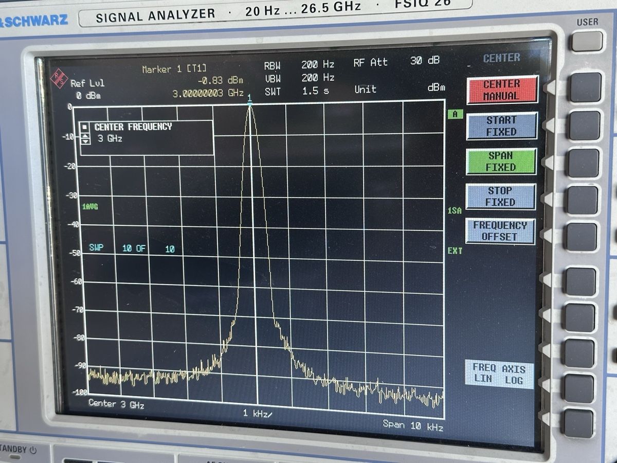 Misurare: Rohde & Schwarz FSIQ26 High Performance Spectrum Analyzer – Usato da Nottwil venduto da Hb9xxx 7