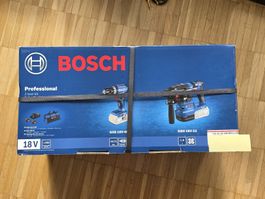 BOSCH Professional 18V 2-teiliges Set GSB GBH neu