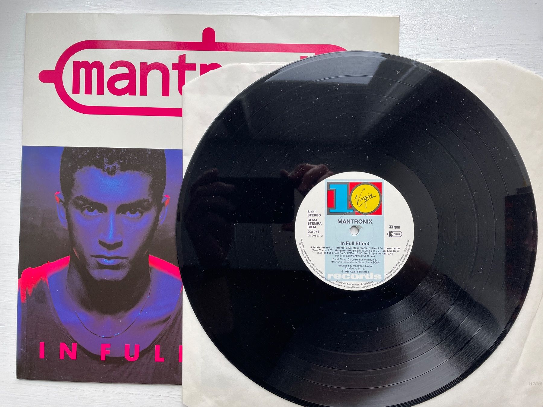 Dischi in vinile: Mantronix - In Full Effect - LP, 1988 – Usato da Zürich venduto da Andy_t71 2
