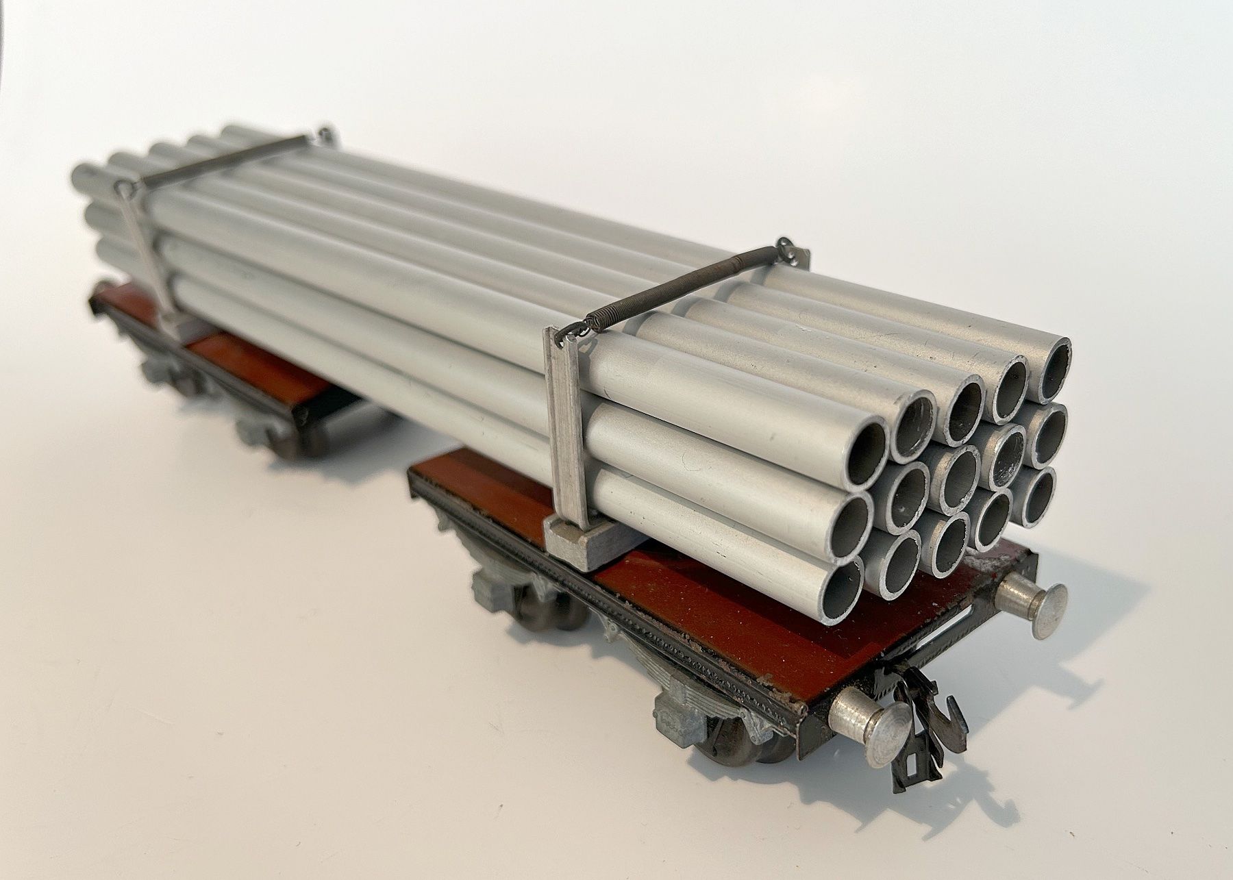 Buco Modelleisenbahnen: Buco Langrohrwagen Spur 0 – Gebraucht aus Uster von colmo