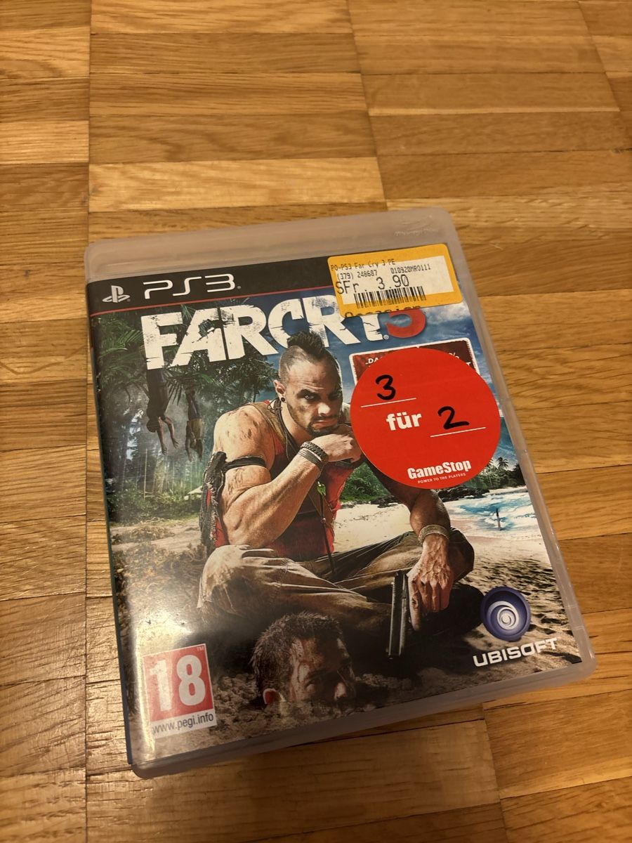 Spiele: Far Cry 3 PS3 Game  – Gebraucht aus Seewen von AndyDryusha