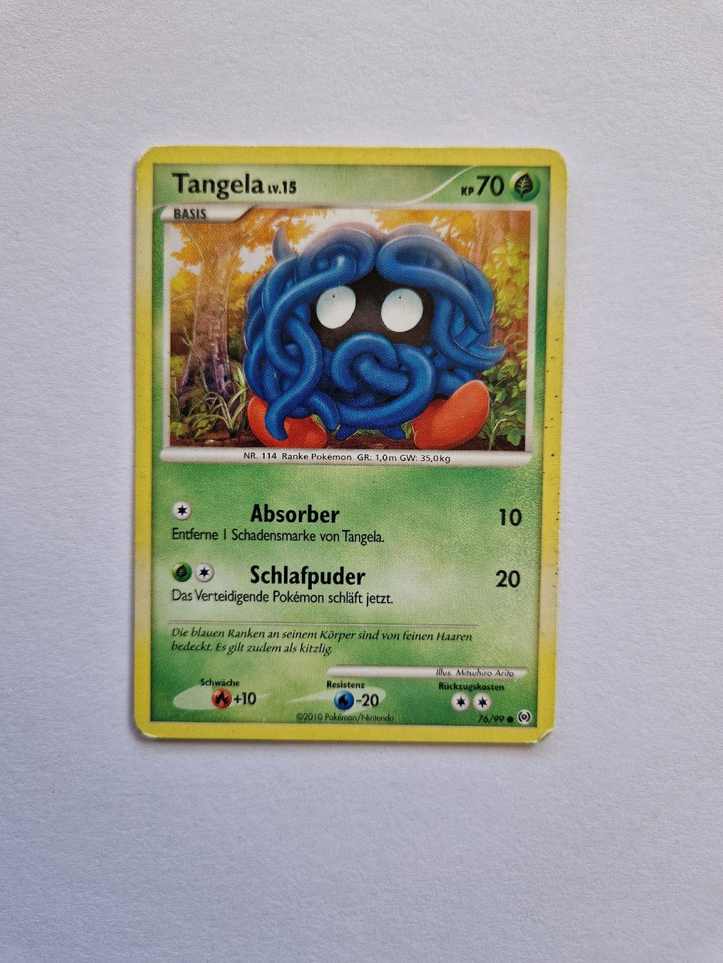 Pokémon Sammelbilder & Trading cards: Tangela - Arceus - GER - Ab 1 – Gebraucht aus Romont FR von raj_sjv9