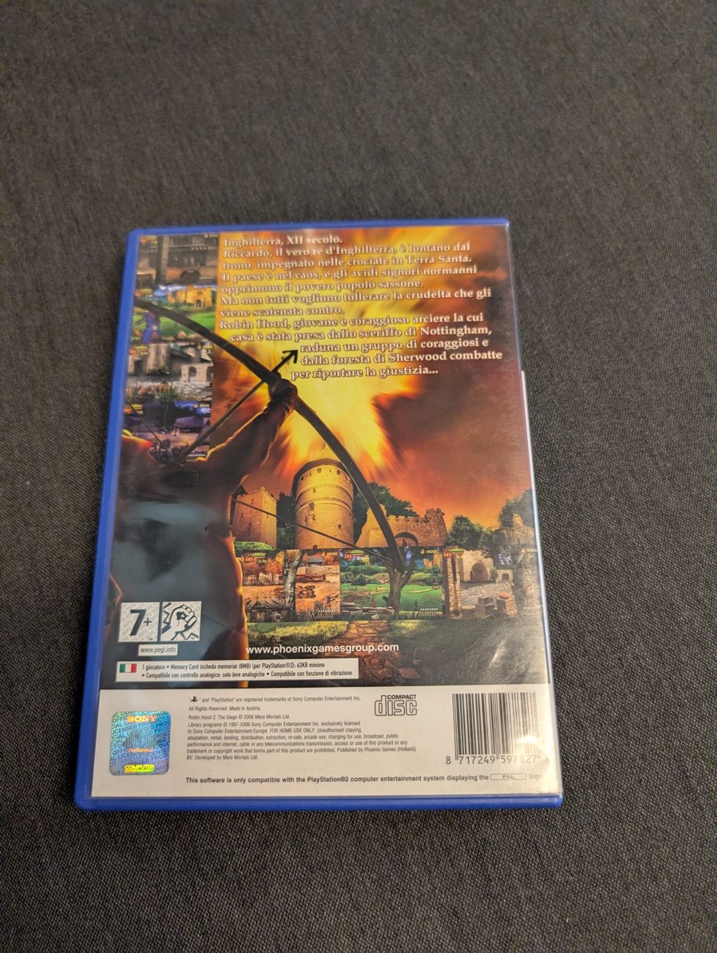 Giochi: Robin hood the siege 2 Sony playstation 2 – Usato da Giubiasco venduto da Ticinerd 1