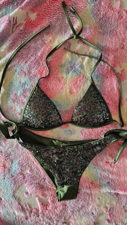 Bikini Pailletten Calzedonia neuwertig
