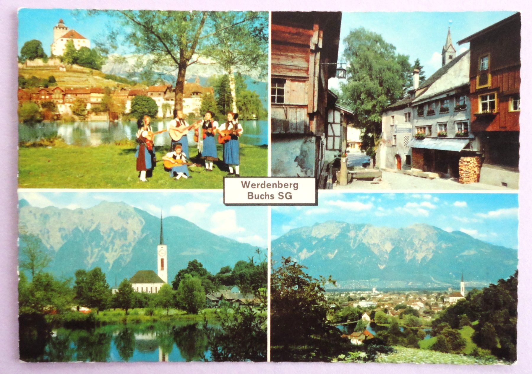 Cartoline postali: Werdenberg - Buchs SG – Usato da Fétigny venduto da Billy2miny