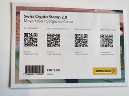 (298) Crypto Stamp 2.0 «Maya Kosa» ungeöffnet!! Ausverkauft