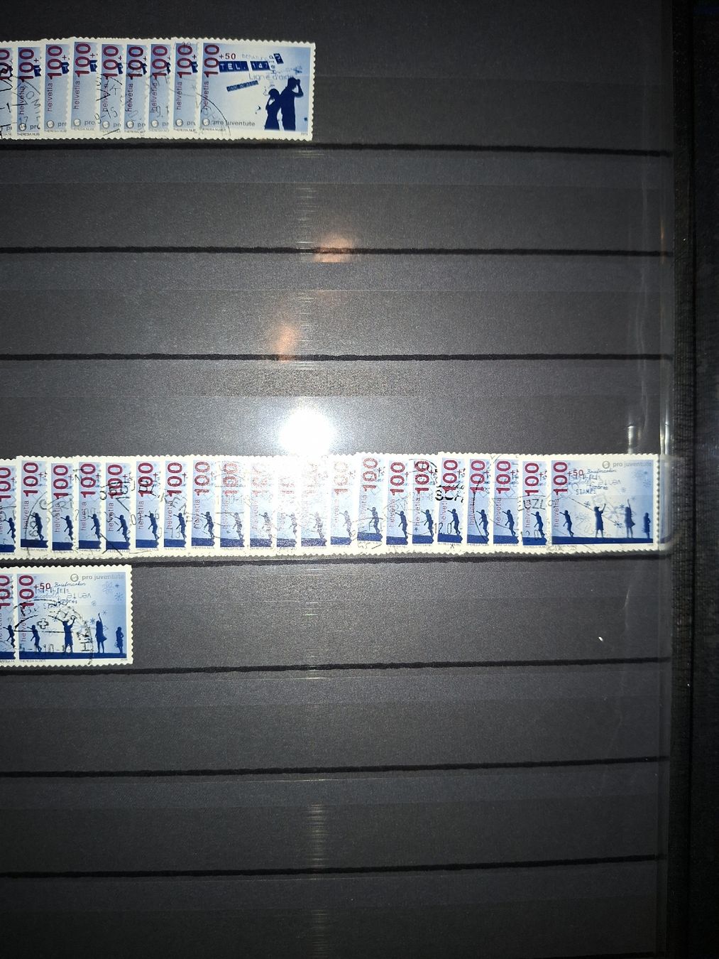 Alle Briefmarken: Dubletten PJ 1991 - 2008 – Gebraucht aus Balgach von SIMEON27 4