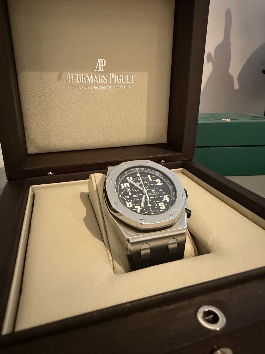 Audemars Piguet Orologi: Audemars Piguet Royal Oak Offshore Chronograph – Usato da Amriswil venduto da Mr.M.S 1