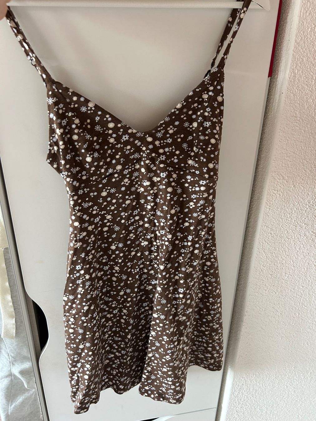 Vestiti: Sommerkleid Braun mit Blümchen – Usato da Frauenfeld venduto da hannamaria29