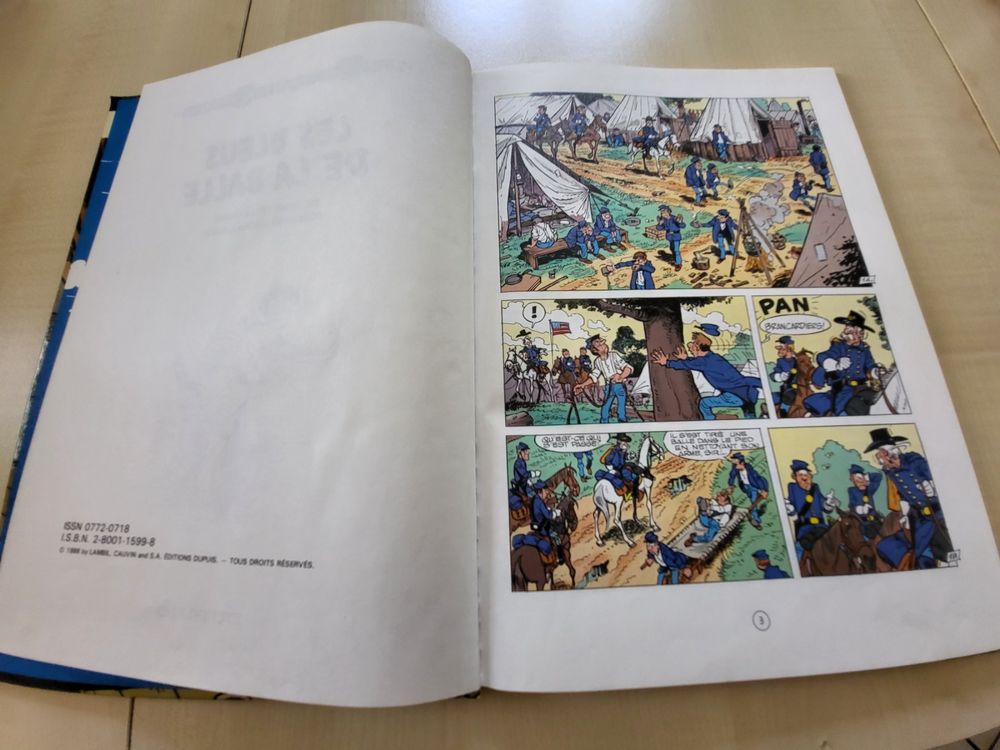 Bande dessinée Les Tunique Bleus 3