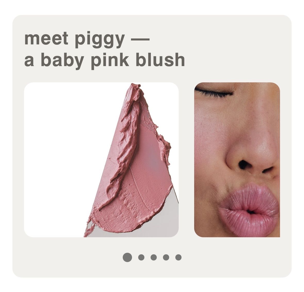 Make-up: Rhode Pocket Blush "Piggy" (Neu & Original) – Nuovo e nell'imballaggio originale da Zürich venduto da frankiestein 1