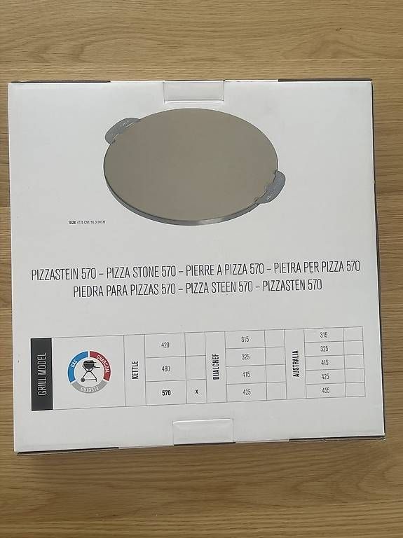 Elettrodomestici da cucina: Neuer Outdoorchef Pizzastein 570 – Nuovo e nell'imballaggio originale da Reinach BL venduto da present4you 1