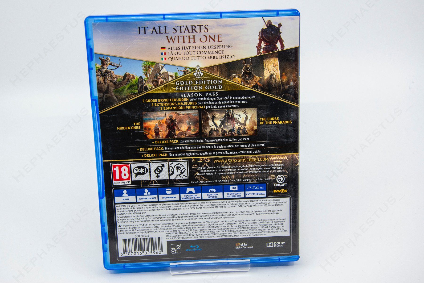 Giochi: Assassin's Creed Origins Gold Edition PS4 – Usato da Effretikon venduto da Hephaestus_ 1
