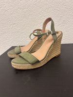 Sandales compensées femme verte - taille 41