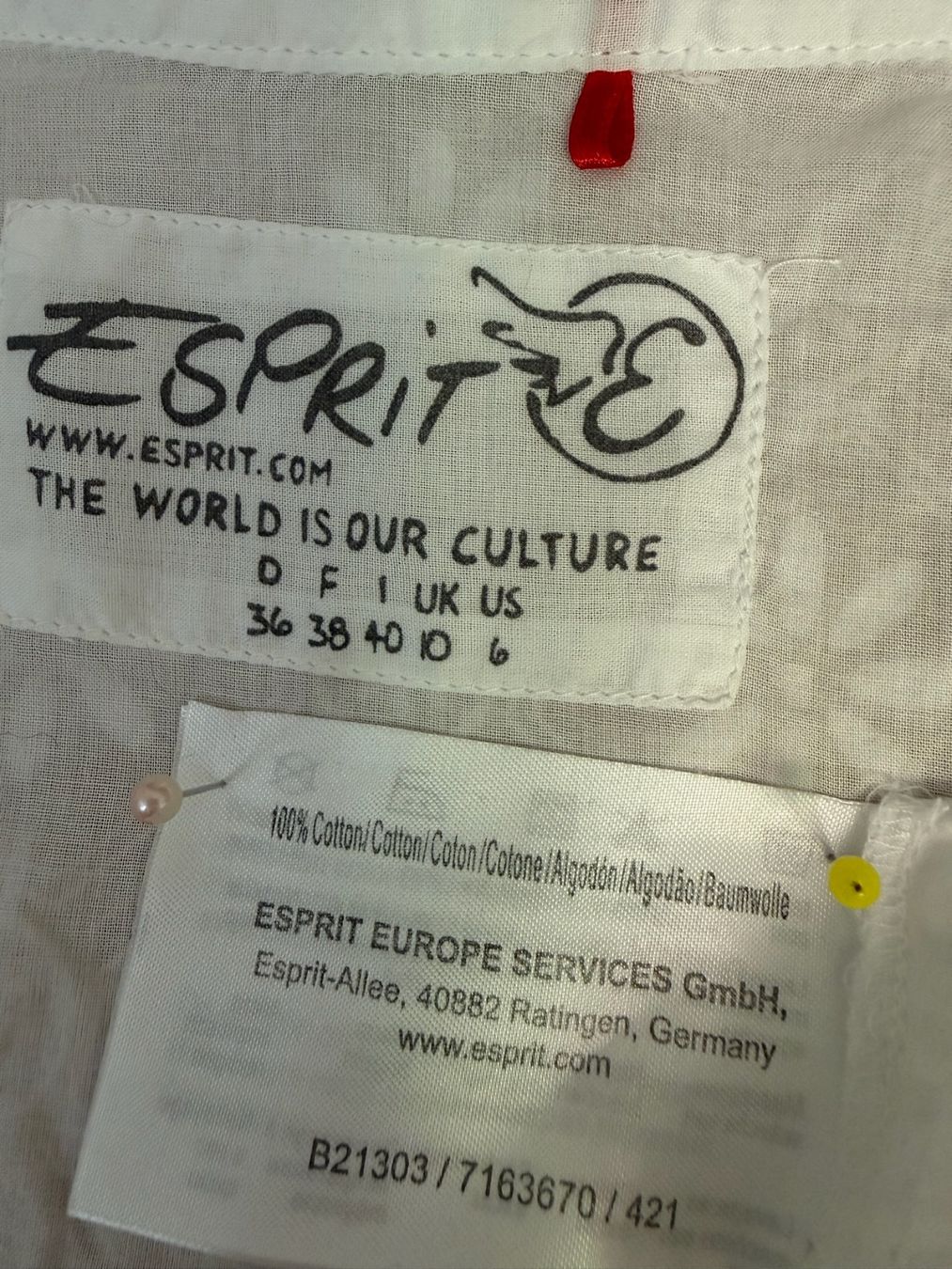 Esprit Blusen: Esprit - Blouse- 36 - coton – Gebraucht aus Sion von accroshoes 8
