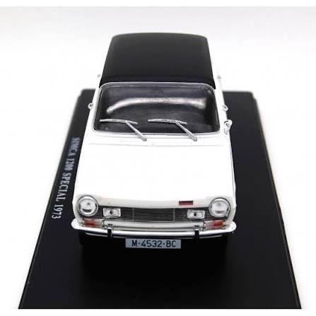 Simca Modellini d'auto: SIMCA 1200 SPECIAL 1973 WEISS 1:24 HACHETTE – Nuovo e nell'imballaggio originale da Suhr venduto da Moebelsiralfred 3