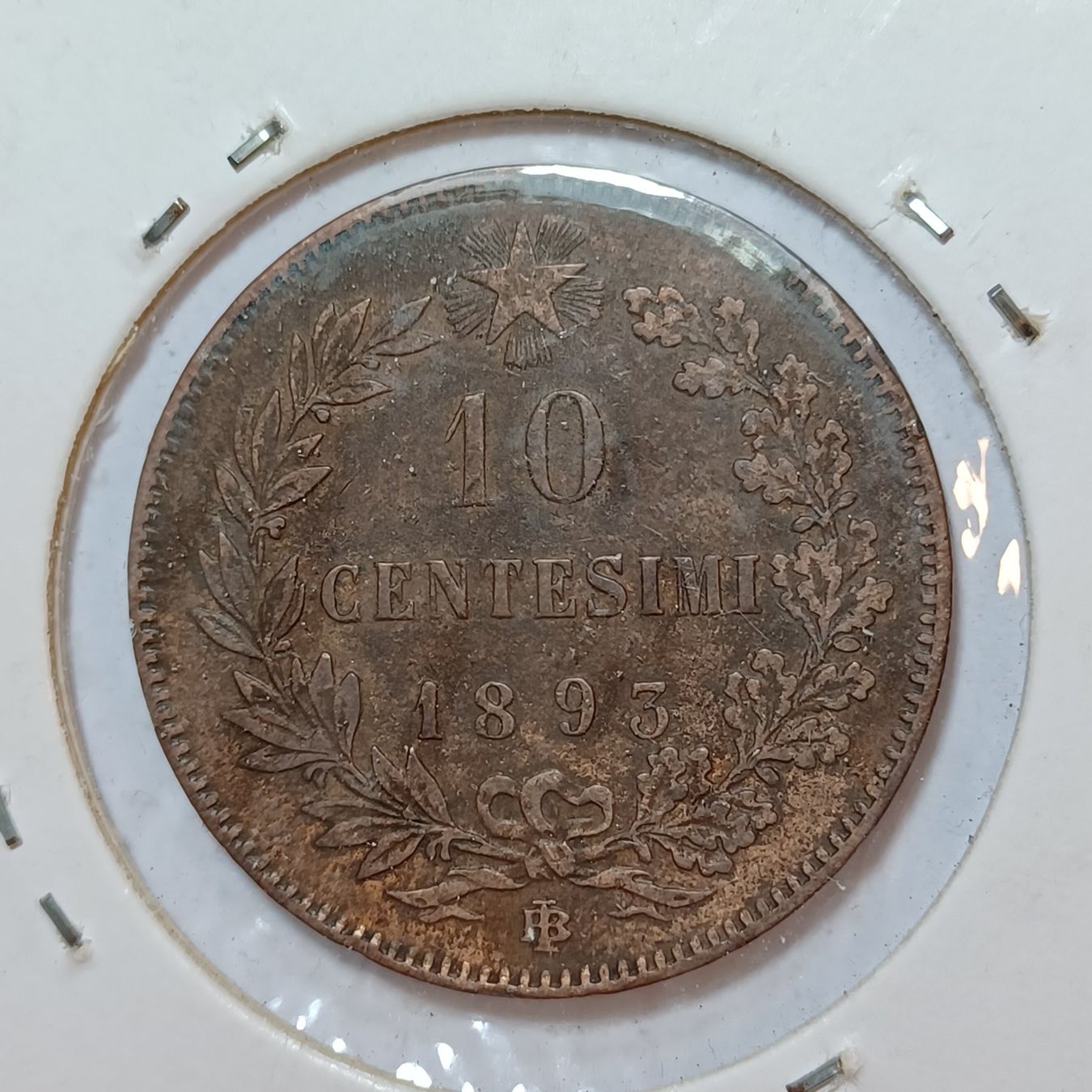 Tutti le monete: 10 Centesimi 1893 Italien – Usato da Pfäffikon ZH venduto da Welt_Muenzen 1