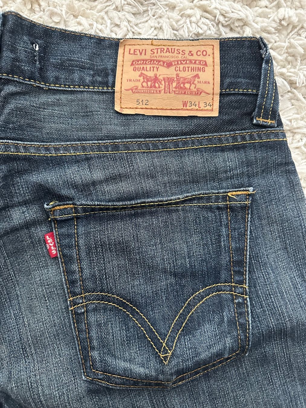 Levi's Jeans: Jeans LEVIS STRAUSS 512 Taille/Grosse W34 L34 – D'occasion à Bern par BrandVilla 3