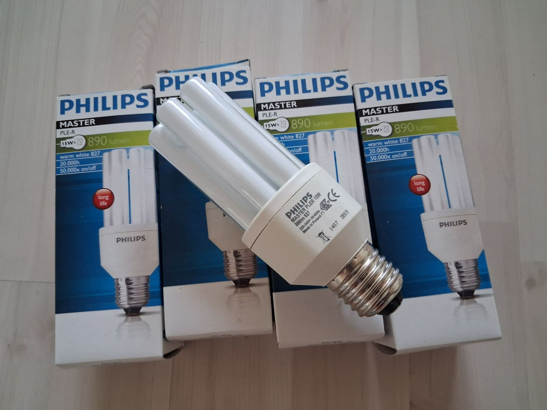 Philips Lampen: 4 X SPARLAMPE 15 WATT PHILIPS E 27 – Neu und originalverpackt aus langnau von Santos1411