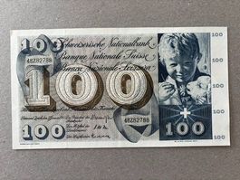 100-Franken-Note von 1965
