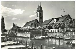 AK Meilen Bootshafen und Kirche