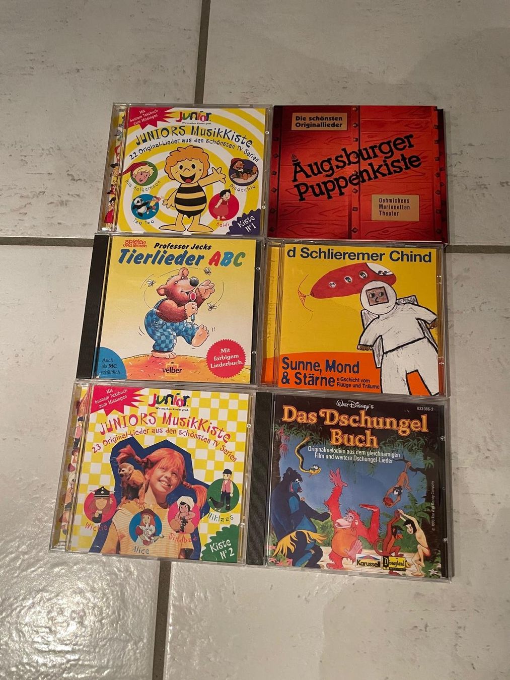 CD: LOT Kinder - CD's - 6 Stück !!!!!!! – Usato da Flaach venduto da Lonzo99