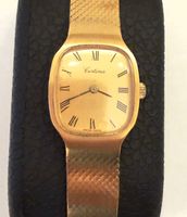 Damen Certina Uhr mechanische10micro vergoldete Funktioniert