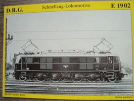 Elektro-Schnellzuglok E 19 02 der D.R.G. später DB 119 002-4