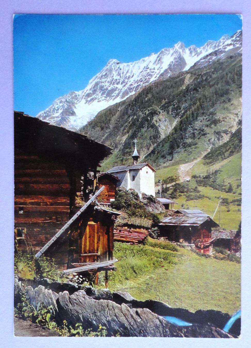 Cartoline postali: Eisten im Lötschental 1580 m – Usato da Fétigny venduto da Billy2miny