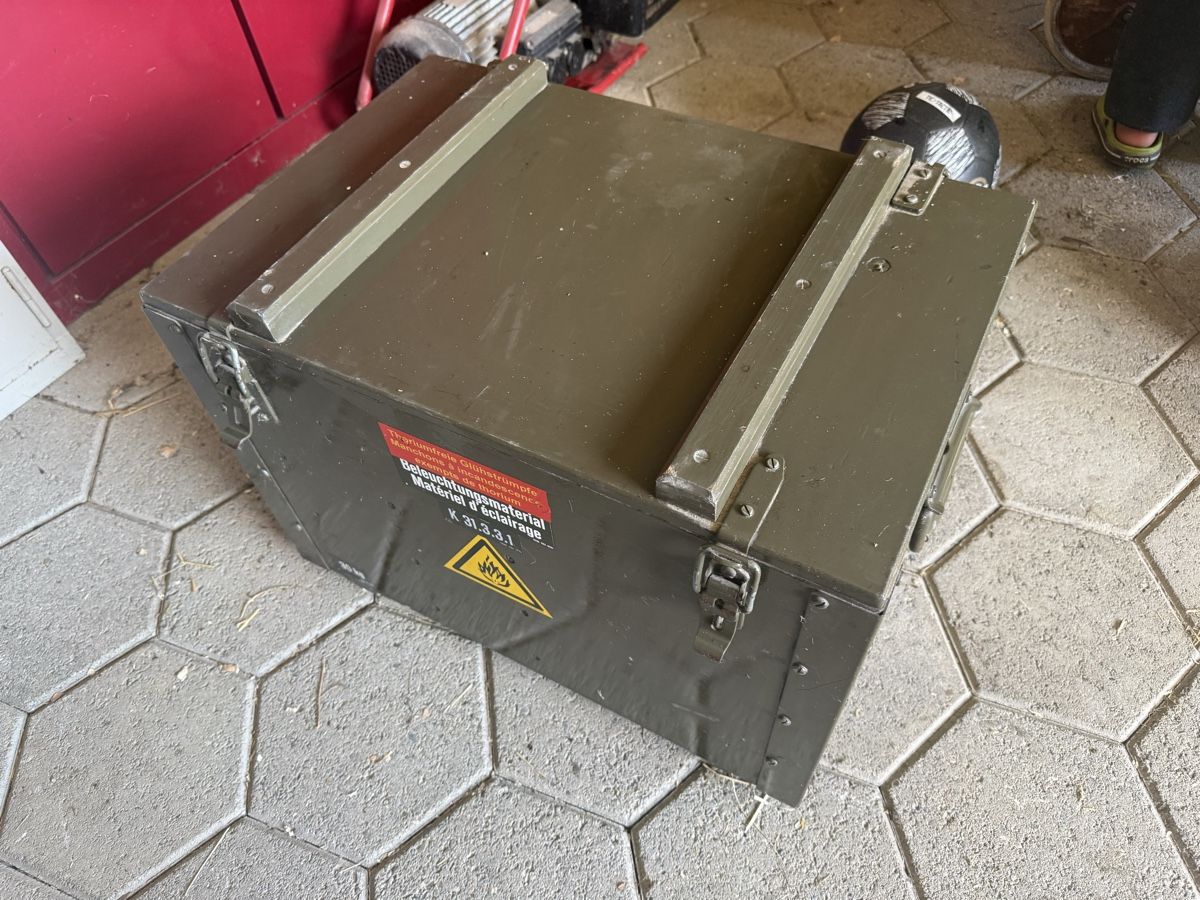 Schweizer Armee Lampen: Beleuchtung CH Armee – Neu (gemäss Beschreibung) aus Aarau Rohr von Miga5 2