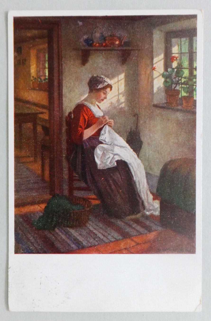 Cartoline postali: Im trauten Heim - Au doux chez-soi – Usato da Fétigny venduto da Billy2miny