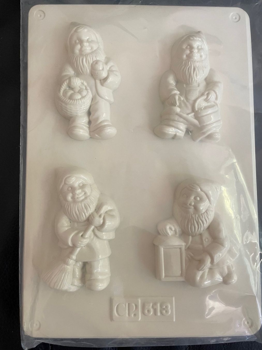 Sciablone: RELIEFFORMEN / GIESSFORMEN - Zwerge Gnome C – Nuovo e nell'imballaggio originale da Oberiberg venduto da Cheyha 1