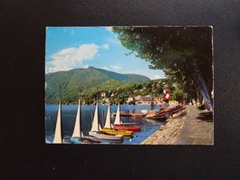 Postkarte Ascona Lago Maggiore Canton Ticino