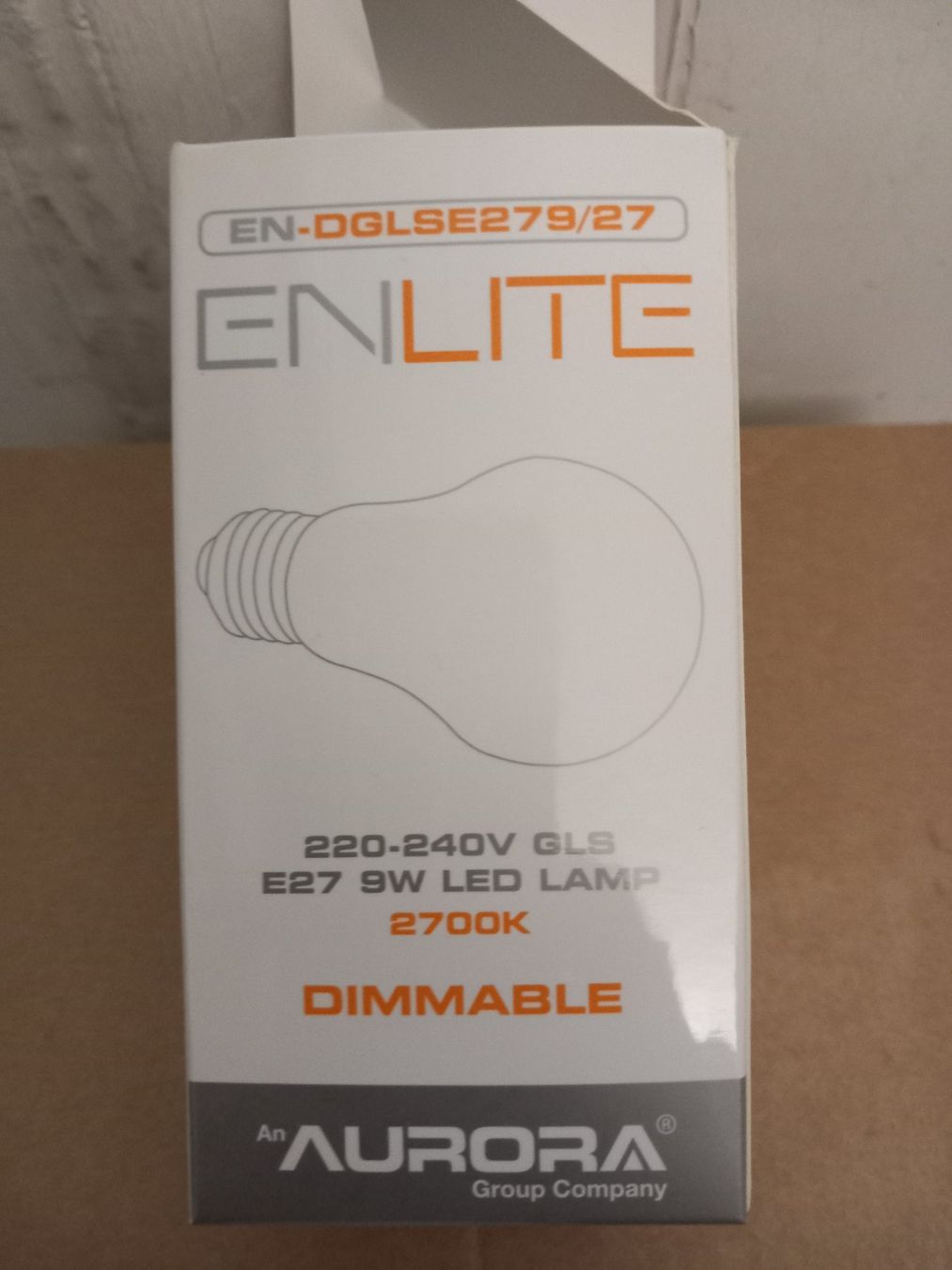 Lampen: LED Lampe E27 9W 2700K dimmbar – Neu und originalverpackt aus Thun von Beroshop 1