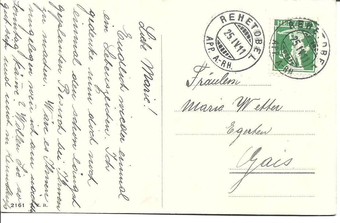 Cartes postales: AK Rehetobel – D'occasion à Appenzell par mai25 1