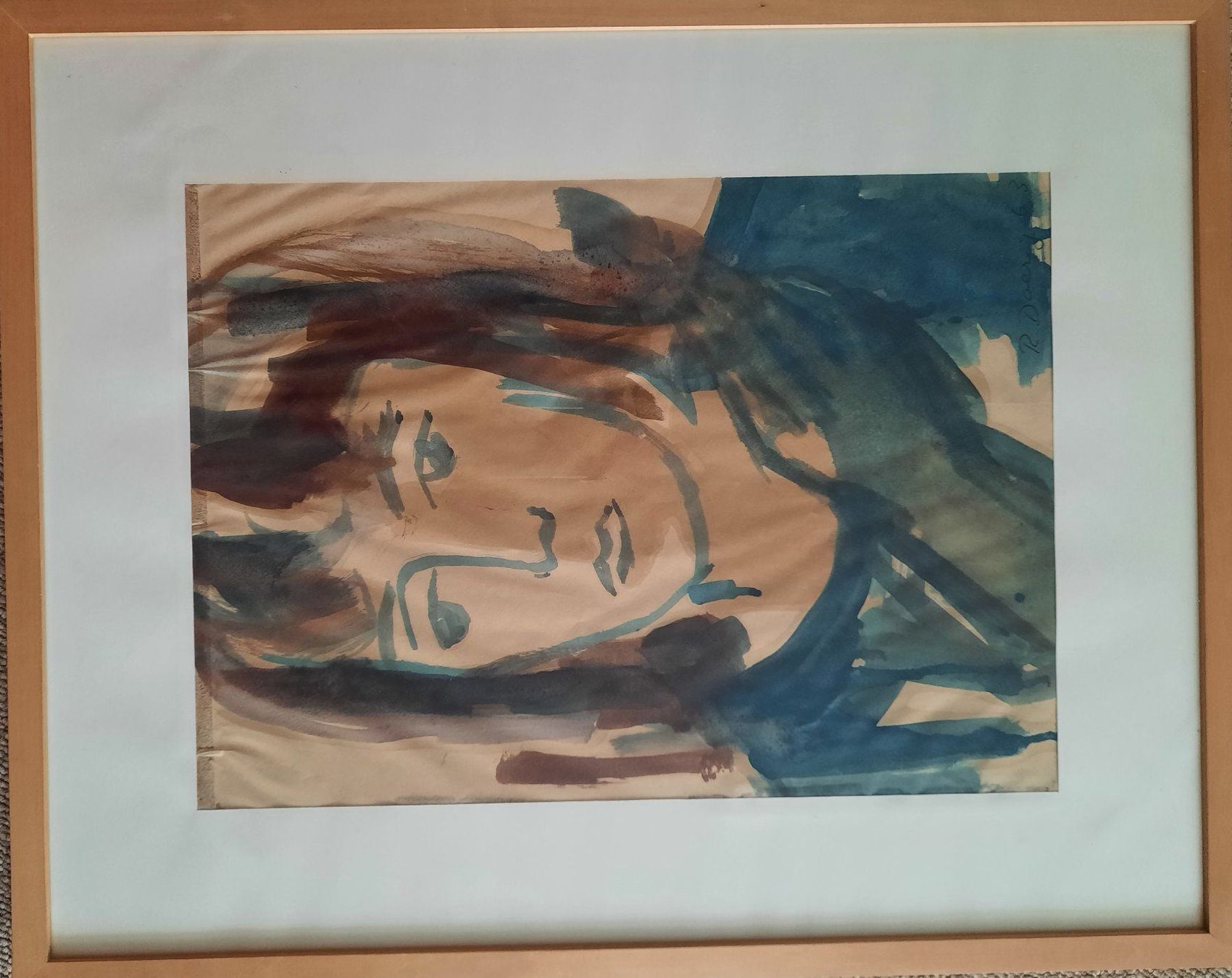 Dipinti: Gemälde; Roswitha Dörig; Portrait – Usato da Herrliberg venduto da AlexandraBopp 3