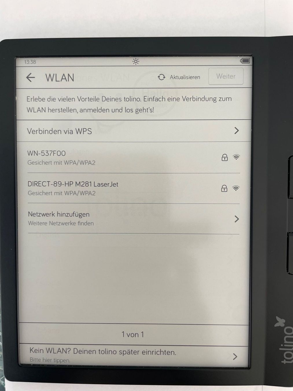 Tolino Tablet PC: Tolino Vision 5 – Nuovo (secondo la descrizione) da Laupen ZH venduto da surmeli 5