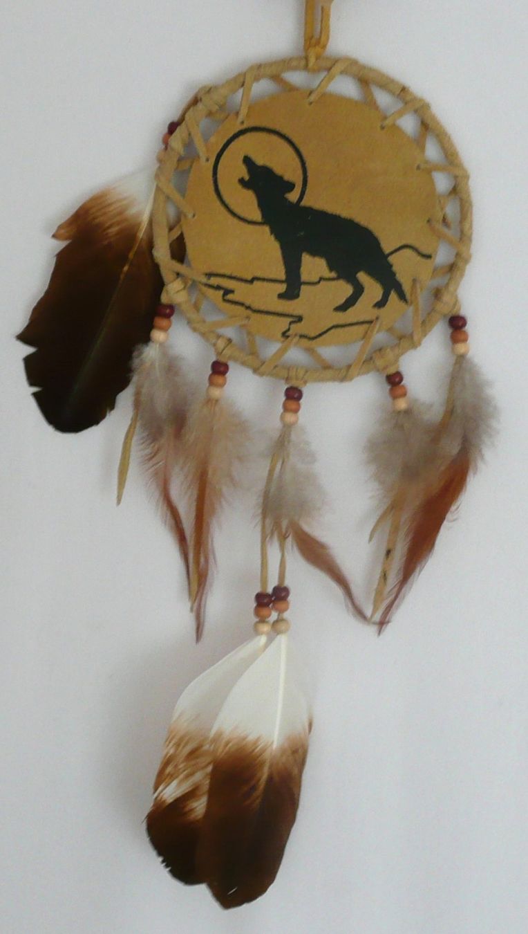 Tutte le decorazioni: Mandala klein - Totem Wolf (Ojibway) – Nuovo e nell'imballaggio originale da Mauren venduto da Yeelen