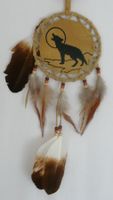 Mandala klein - Totem Wolf (Ojibway)