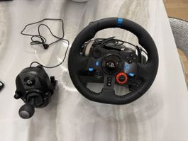 Logitech G29 Driving Force + Pedale + Shifter