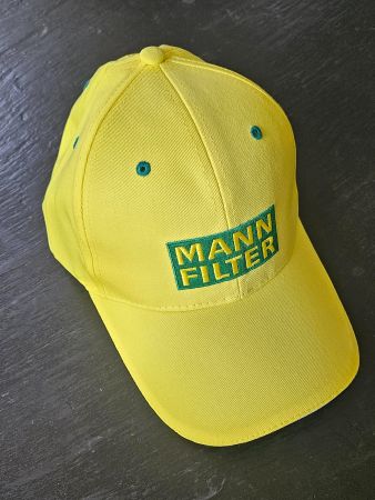 Baseball Cap, Mann Filter, Gelb, Neu