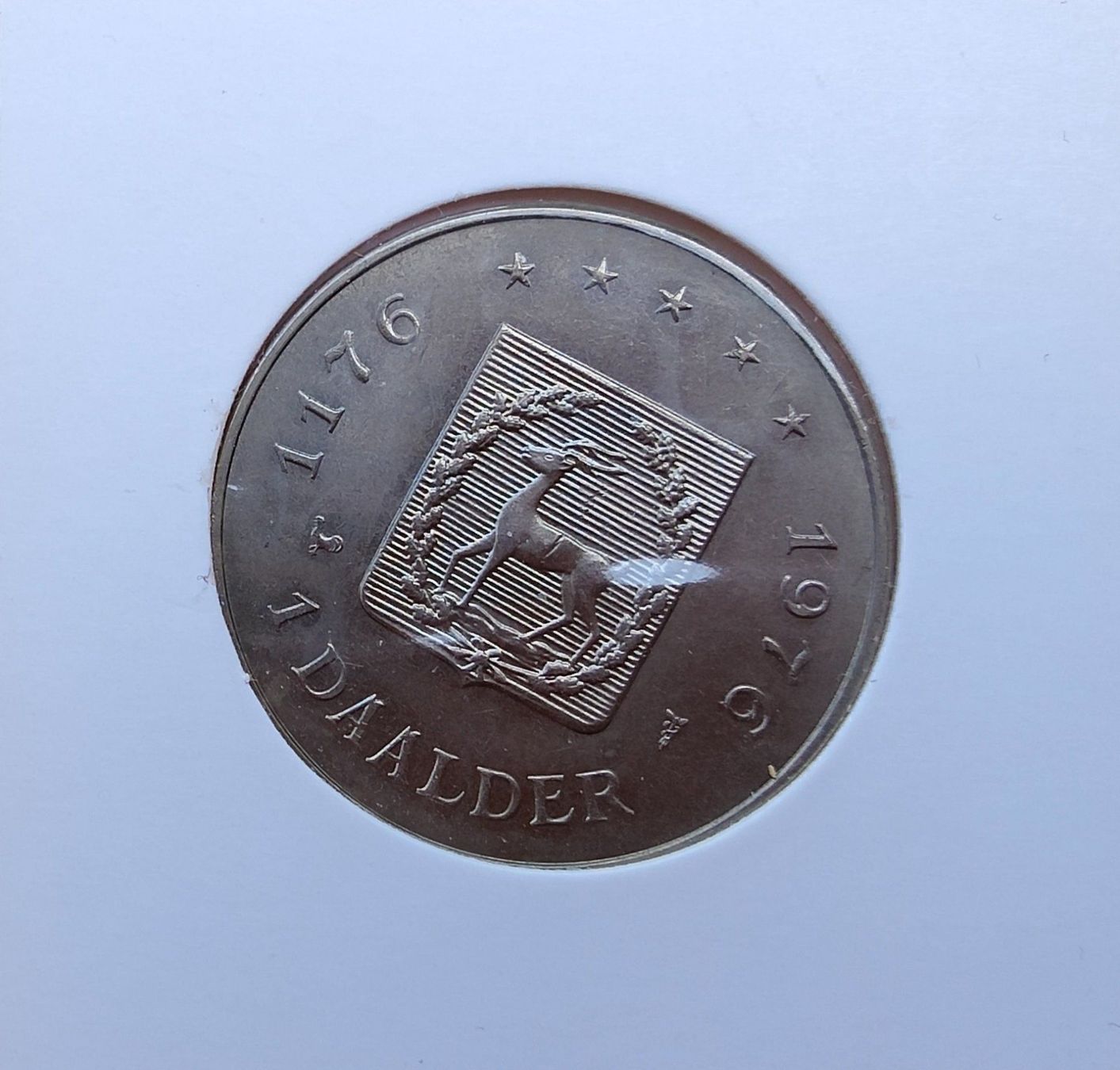 Alle Münzen: *RAR*NL-Epe Oene-1 Daalder 1976 – Gebraucht aus Hittnau von stamps_and_coins