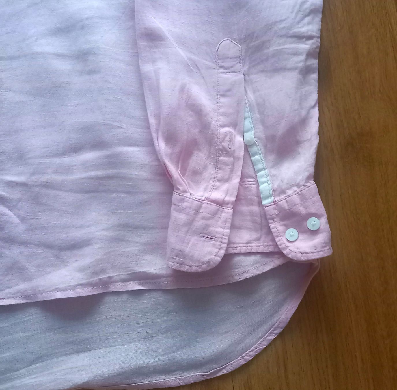 Camicie: Leinenhemd Tommy Hilfiger rosa – Usato da Winterthur venduto da Irena70 1