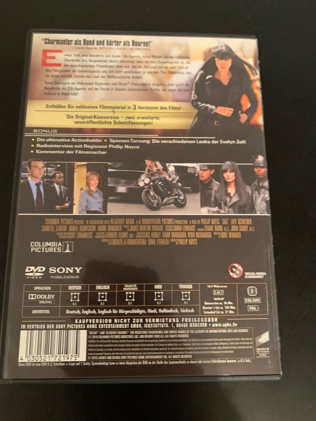 Tutti i DVDs: Salt (DVD) – Usato da Frasnacht venduto da RS-Ric 1