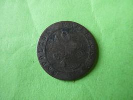 Italien 180x, 10 Centesimi   - Napoleone    Silber